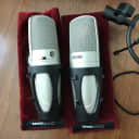 Shure KSM32 / SL Medium Diaphragm Cardioid Condenser Microphone PAIR -2 mics.