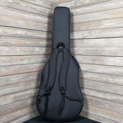 Alvarez Dreadnought 30mm Foam Acoustic Guitar Gig Bag - Black and Grey (AFC30A-WH) image 3