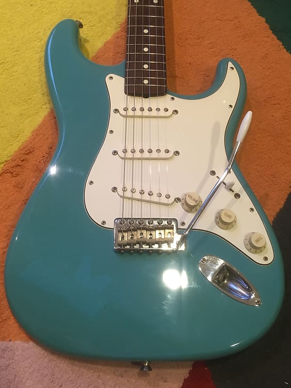 Fender Japan 1993 California Blue standard strat - MIJ Fujigen O-Serial -  CBL Fuji-gen ST-STD