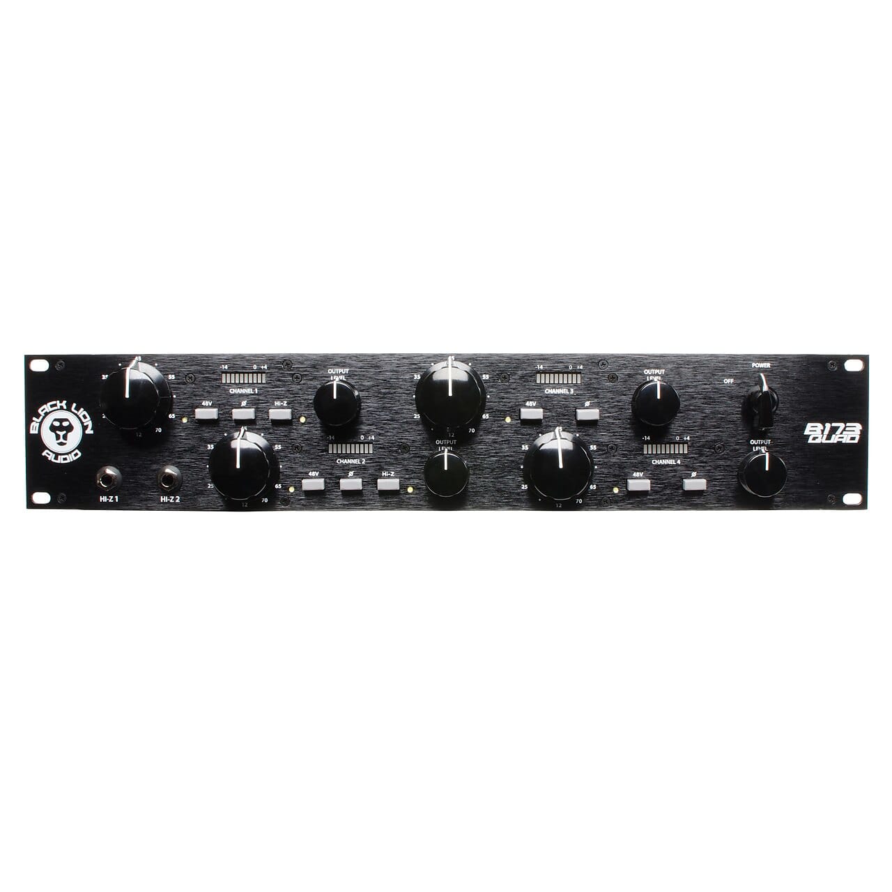 Black Lion Audio B173 Quad 4-Channel Microphone Preamp | Reverb