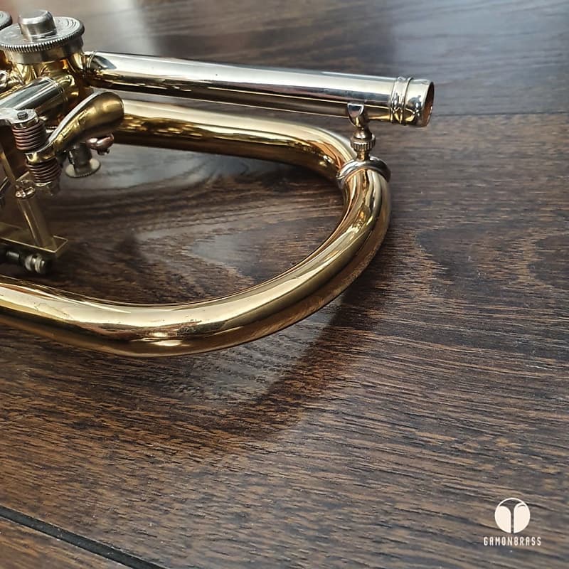 H. Ganter G3a C German Rotary Trumpet, Gamonbrass