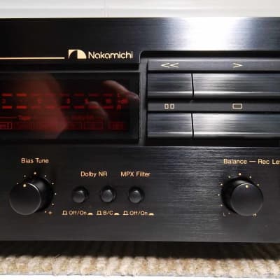 1996 Nakamichi DR-3 Stereo Cassette Deck 1-Owner Low Hours Serviced w/ Belts 03-2023 Excellent #878 image 5