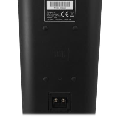 (2) JBL CBT 1000 1500 Watt Black Wall Mount Line Array Column Speakers+Extension image 3