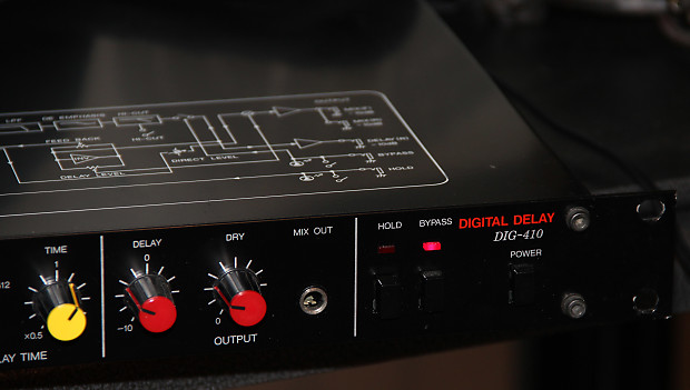 VestaKozoh DIG-410 Digital delay VestaFire, Vestax, Vesta Koza Japan |  Reverb