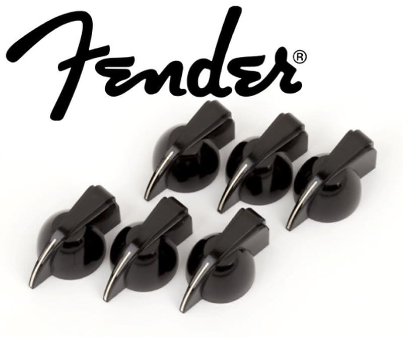 Fender 099-0935-000 Chicken Head Amp Knobs (6) image 1