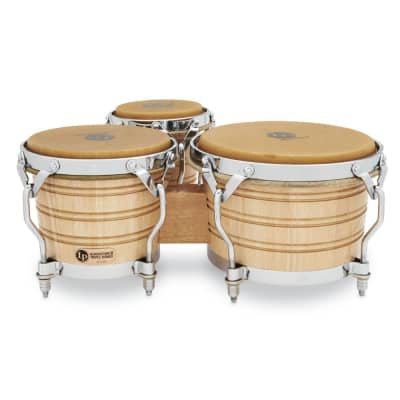 Latin Percussion LP202-AW Generation III Wood Triple Bongos | Reverb