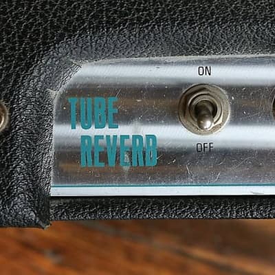 1972 Fender 6G15 Silverface Tube Reverb Unit image 5