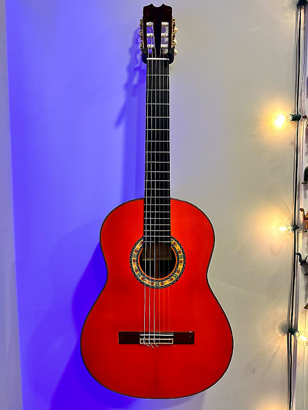 Hermanos Conde  Conde Atocha’s Guitar Indian Rosewood Mod. 1 2014 Orange/Red image 1