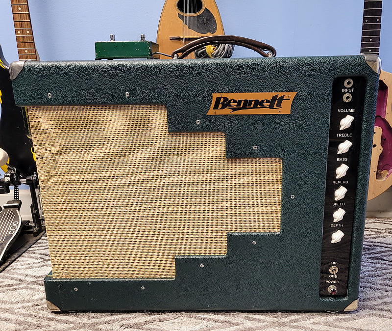 Boutique Tube Guitar amp by Bennett Music Labs, 23 years old and sounds great! image 1