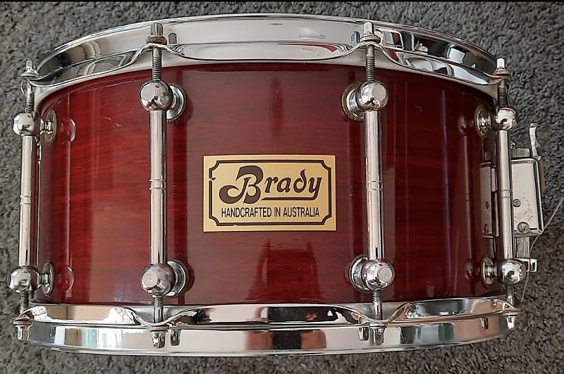 Brady Jarrah Ply Snare 14”x7” Gloss Finish