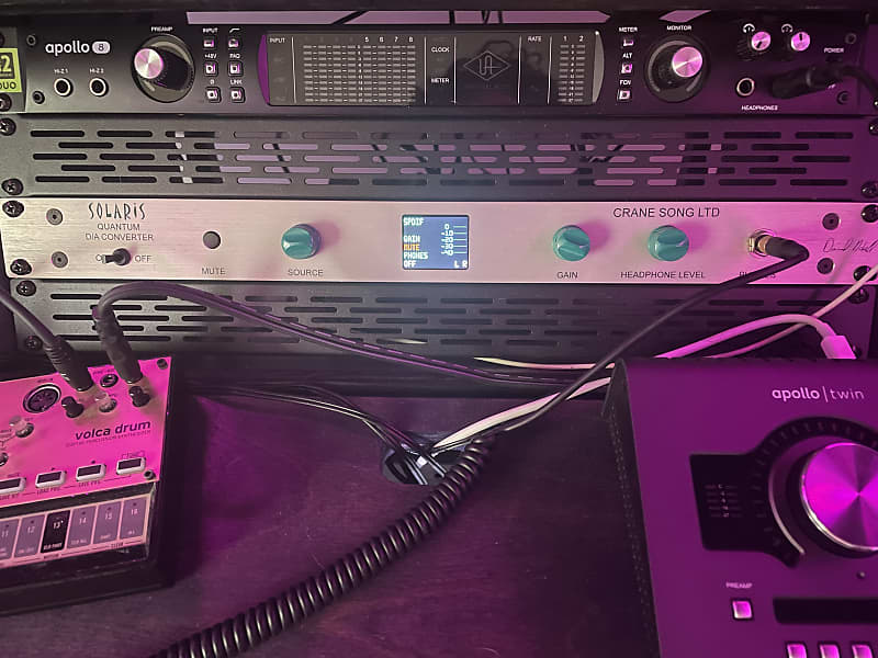 Crane Song Solaris Quantum D/A Converter Reverb