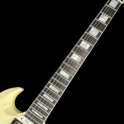 Used 2021 Gibson Custom Shop 1961 SG Custom Polaris White w/case TSU13133 image 4