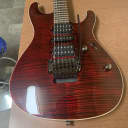 Ibanez KIKO10P-TRR Premium Kiko Loureiro Signature Series HSH Electric Guitar Transparent Ruby Red