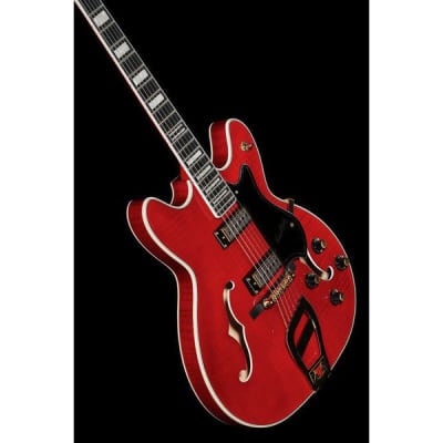 Hagstrom VIK67-G-WCT | '67 Viking II Hollow Electric Guitar, Wild Cherry Transparent. Brand New! image 12
