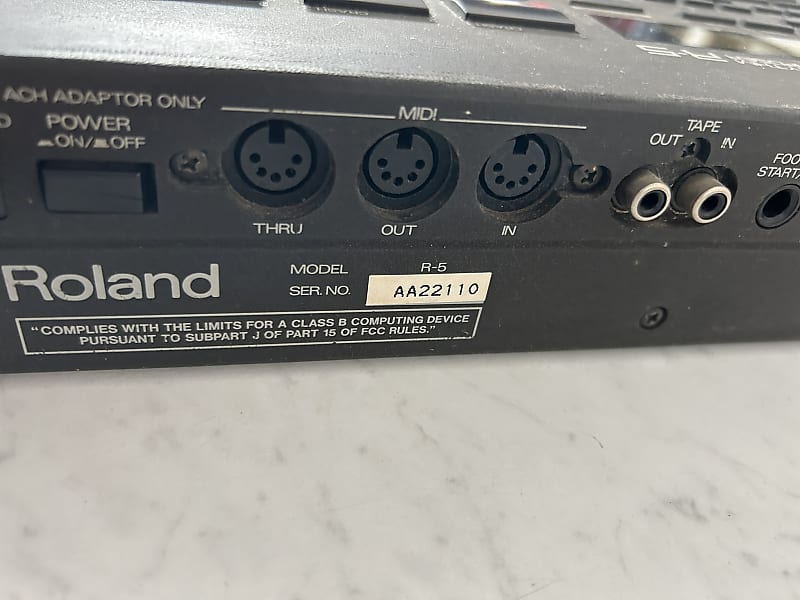 Roland R-5 Human Rhythm Composer Drum Machine | Reverb