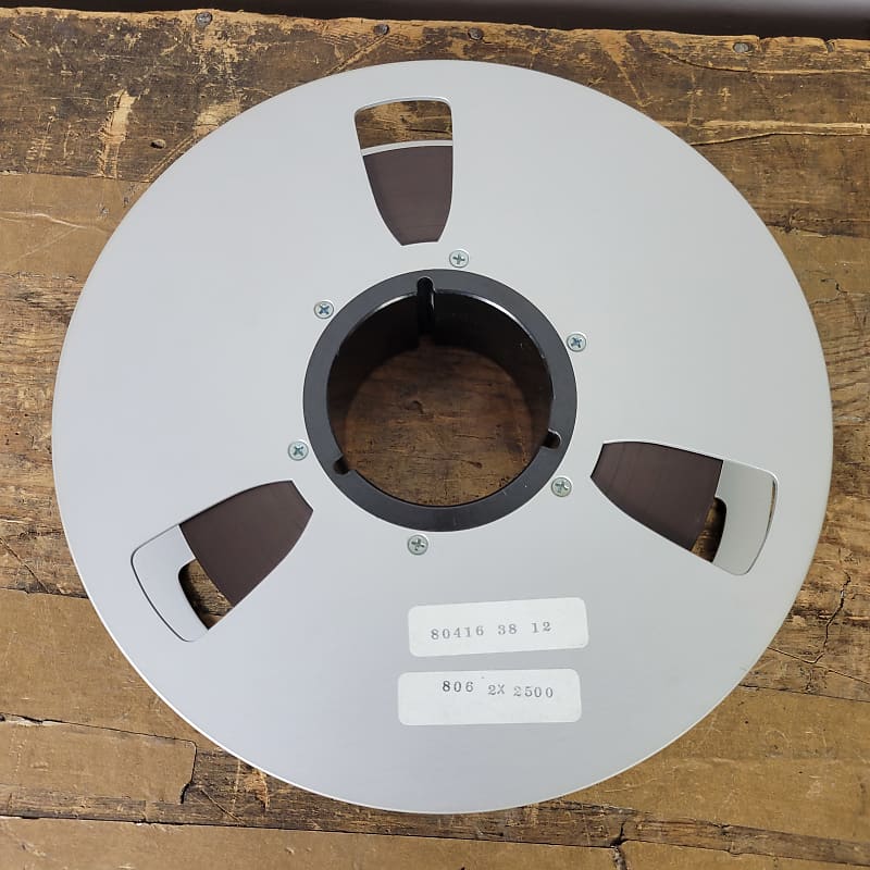 3M 806 2 Magnetic Reference Laboratory Reel Tape Used 10 hub