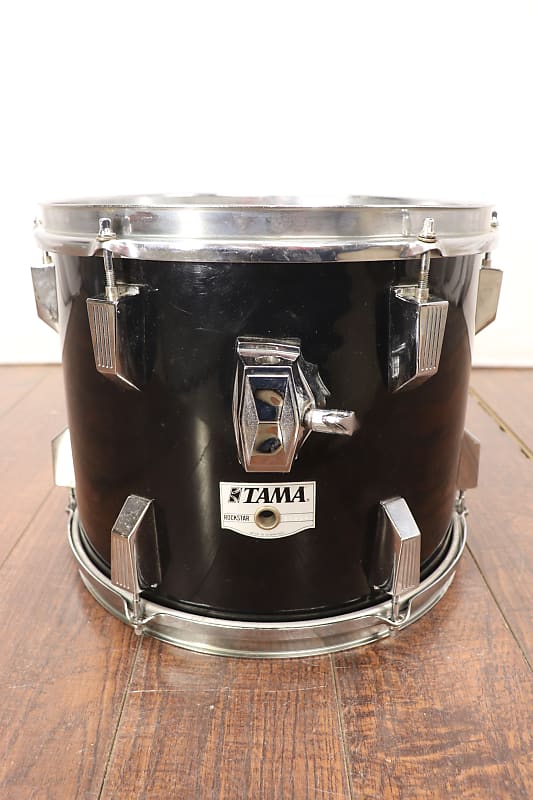 Tama Rockstar 10x12 Rack Tom Drum Black Wrap | Reverb