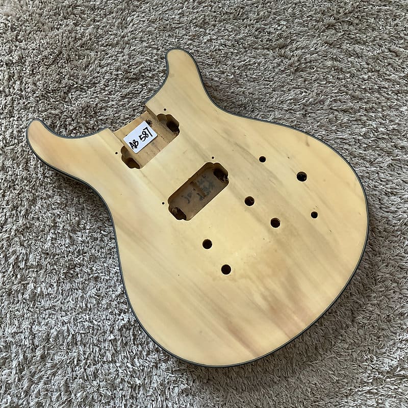 Solid Basswood Double Cutaway Guitar Unfinished Body Reverb