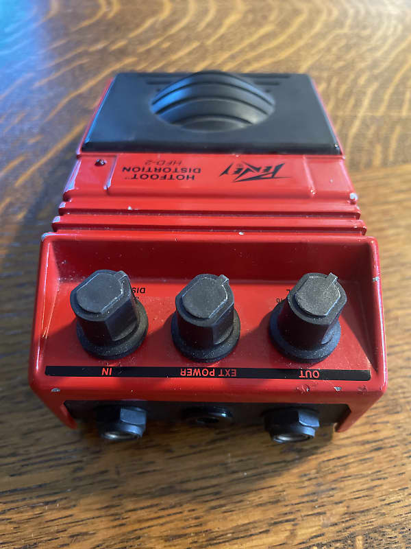 Peavey Hotfoot Distortion HFD-2 early-90's - Red | Reverb