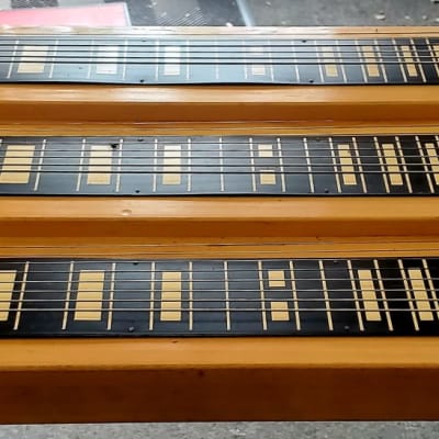 1950's Carvin triple 8 Eight String neck pedal steel guitar Lap image 2