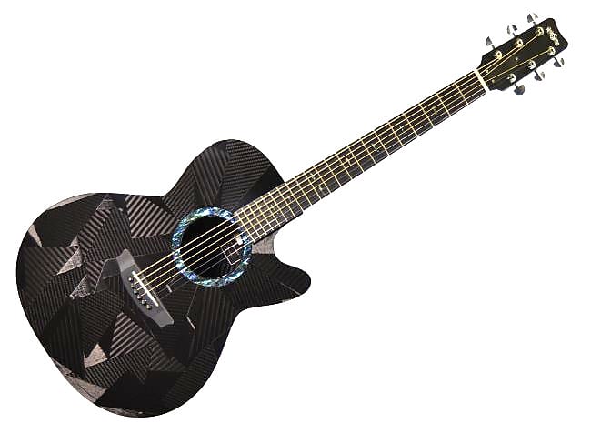 RainSong BI-OM1000N2 Acoustic/Electric Guitar w/ HSC 2022