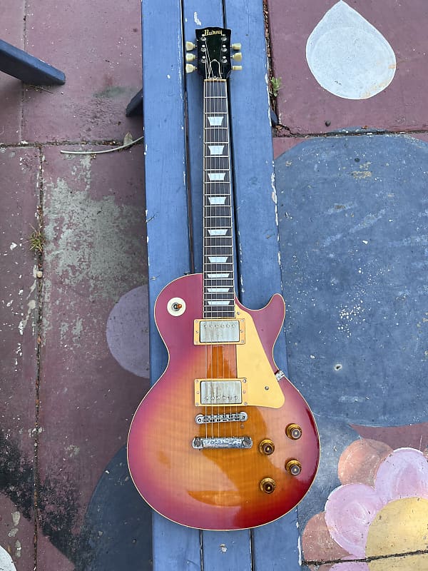 Burny RLG-90 Les Paul 1980s Cherry Sunburst | Reverb