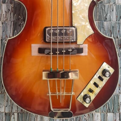 Hofner HCT Violin Bass, Sunburst image 3