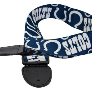 Woodrow Indianapolis Colts Guitar Strap