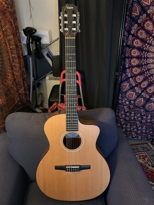 Taylor guitar nylon strings 114ceN Wood Reverb