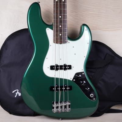 Fender MIJ Hybrid '60s Jazz Bass 2019 Sherwood Green Metallic Made in Japan w/ Bag for sale