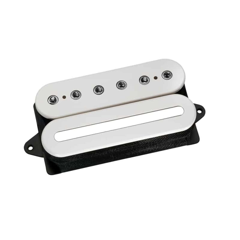 DiMarzio F-spaced Transition Bridge Humbucker White W/Gold Poles 