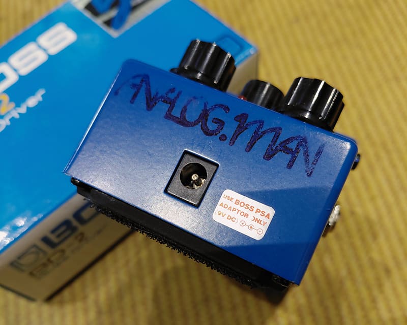 Analogman Boss BD-2 Blues Driver with Mod 2010s - Blue | Reverb