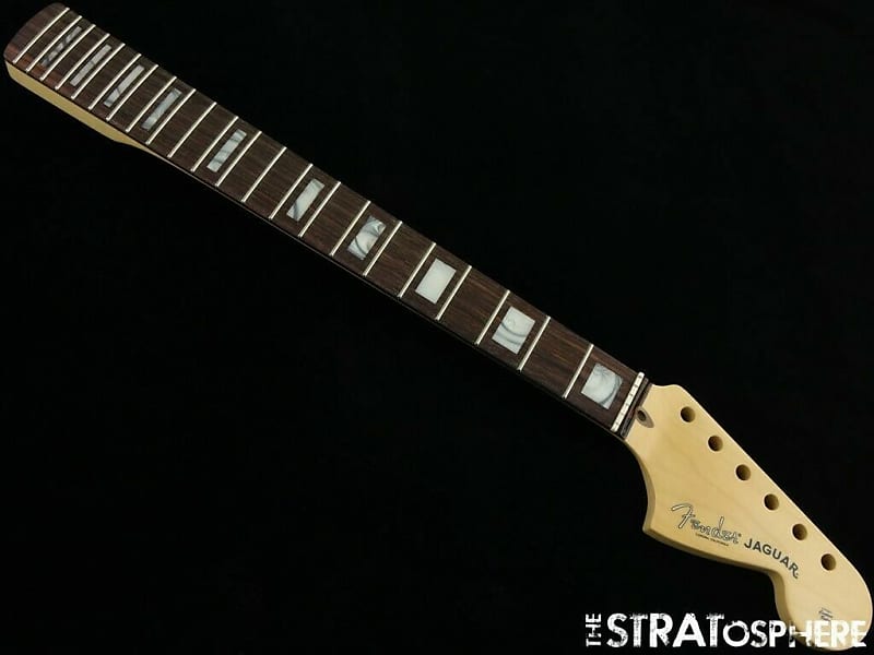 NEW Fender American Professional Jaguar NECK Rosewood, Block Reverb