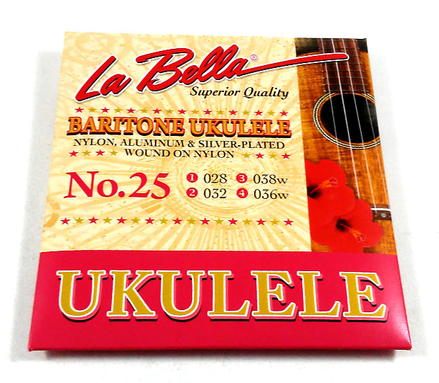 La Bella 25 Baritone Ukulele Strings image 1