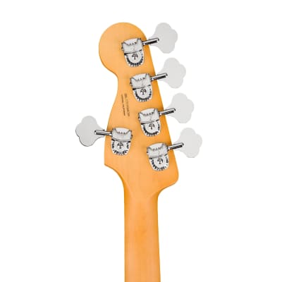 [PREORDER] Fender American Ultra 5-String Jazz Bass Guitar, Maple FB, Arctic Pearl image 6