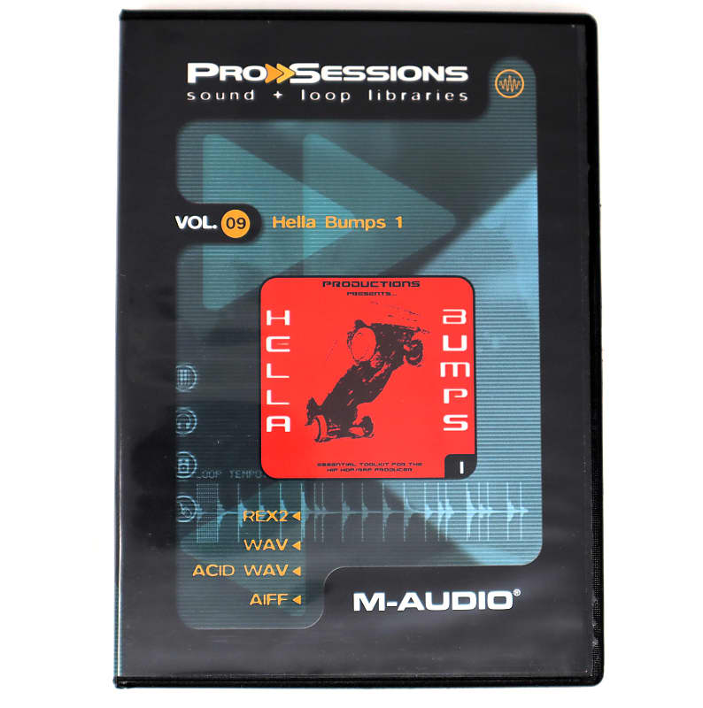 M-Audio Pro Sessions Volume 09 Hella Bumps 1 Sample | Reverb Canada