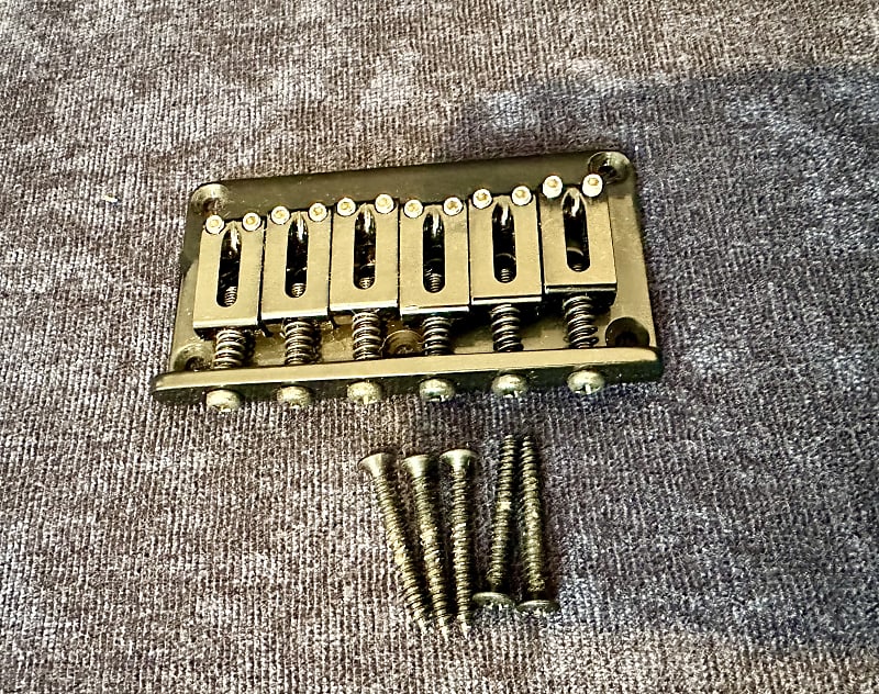 Gotoh Fixed String Through Bridge - Black | Reverb