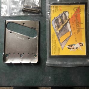 Glendale cold rolled steel standard telecaster bridge plate