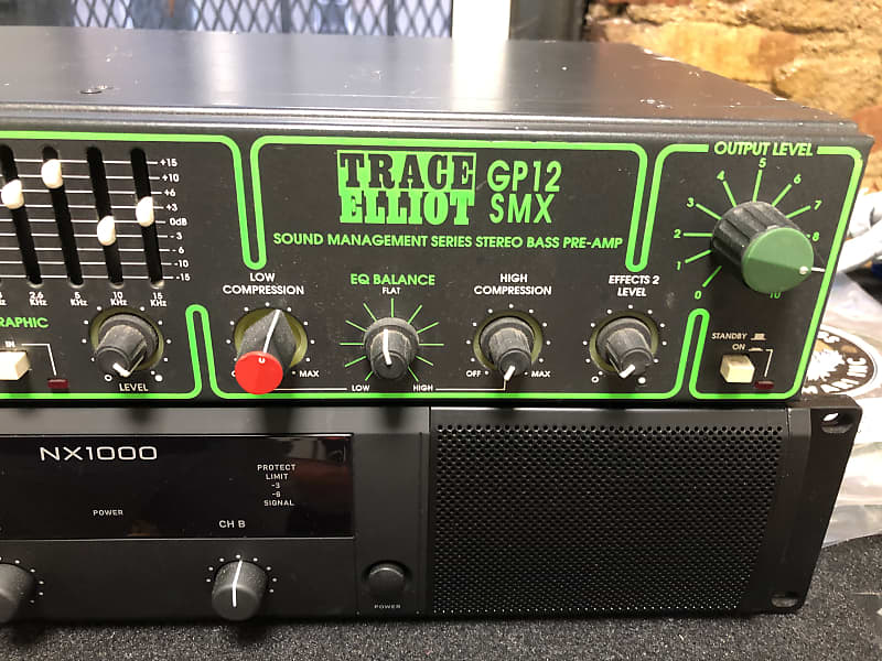 Trace Elliot GP12 SMX tube/solid state hybrid bass preamp