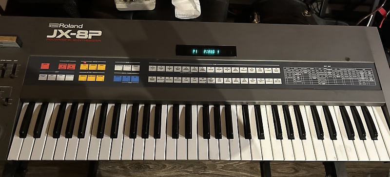 Roland JX-8P ヴィンテージシンセサイザー Roland JX-8P 61-Key Polyphonic Synthesizer | Reverb