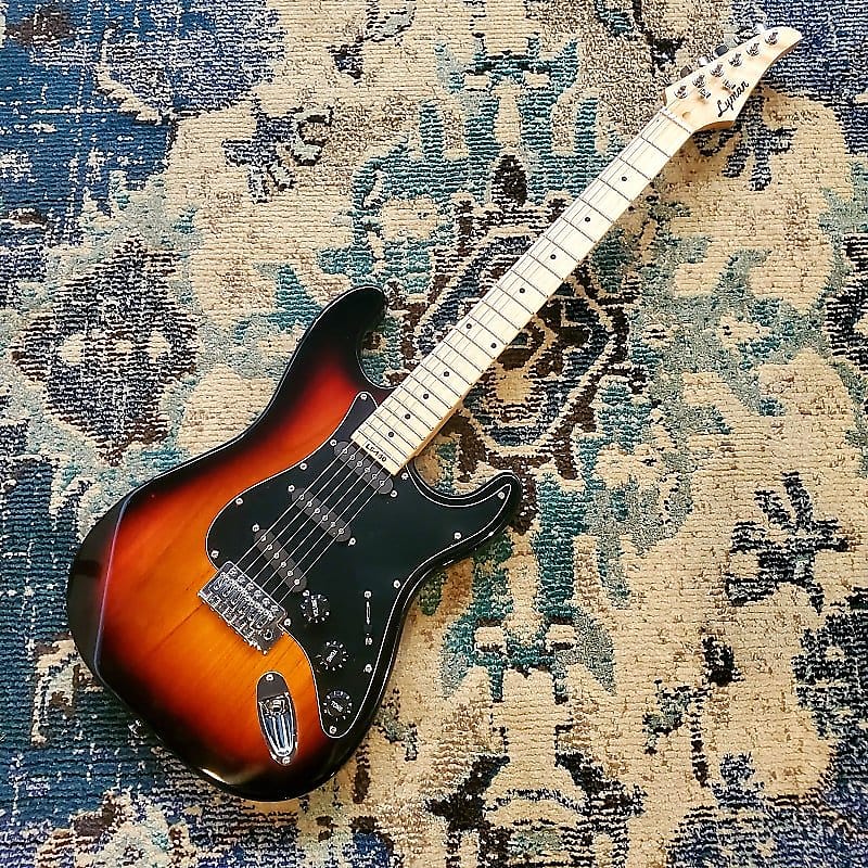 Lyman LS-150 S-Style Electric Guitar - Sunburst image 1
