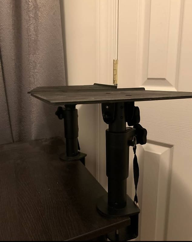 Gator ClampOn Studio Monitor Stand Pair Reverb