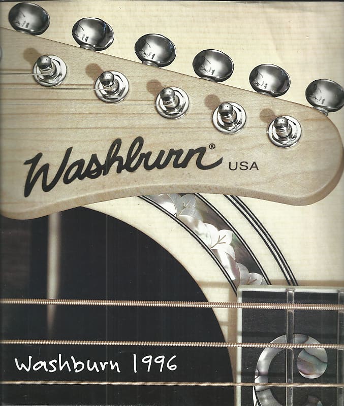 Washburn Full Line Catalog, 1996 Reverb