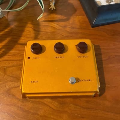 Reverb.com listing, price, conditions, and images for klon-centaur-gold-horsie