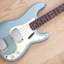 1966 Fender Precision Bass Vintage Electric Bass Guitar Ice Blue Metallic w/ohc