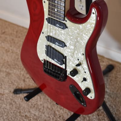 Charvel ST Custom Stratocaster Style - MIJ 1990s Candy Apple Red - w/ OHSC image 1