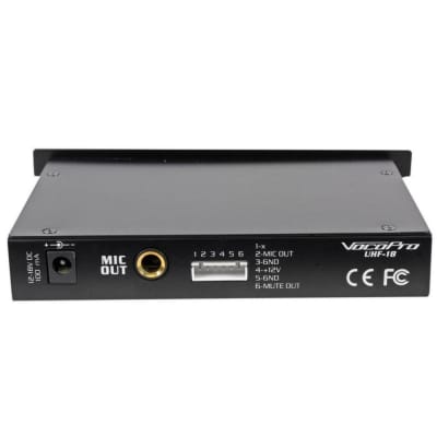VOCOPRO UHF18-Diamond Crystal Studded Wireless Microphone System Includes Receiver image 3