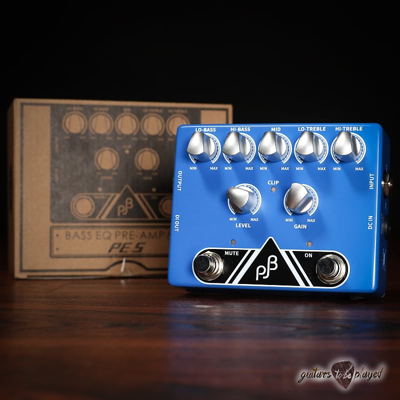 Phil Jones Bass PE-5 Preamp, DI Box & 5-band EQ Pedal (Open Box)