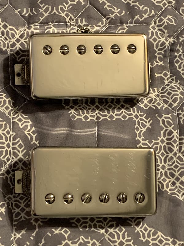 Gibson BurstBucker 61R + 61T Pickup Set 2021 Nickel