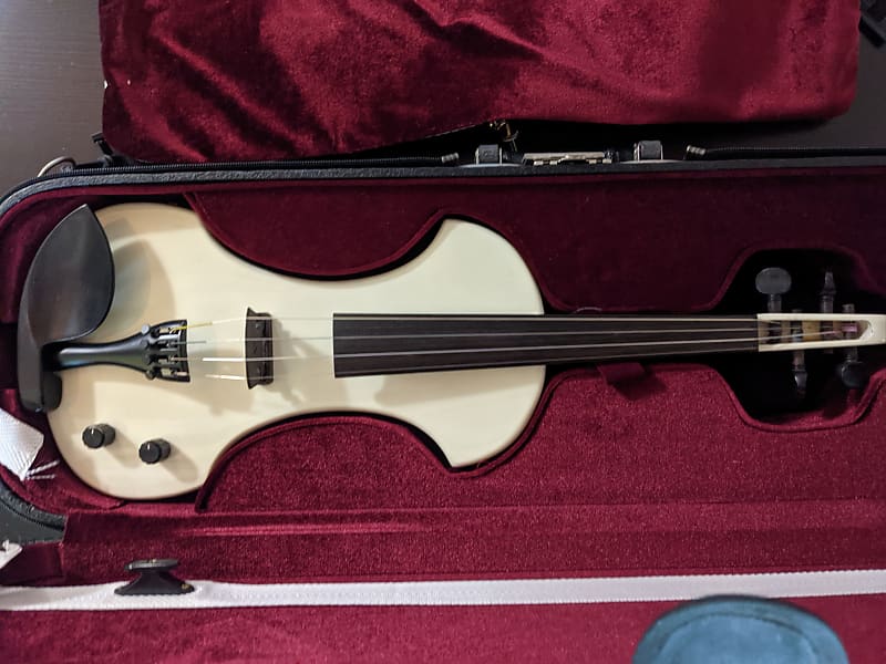 Fender FV1 Electric Violin Polar White Reverb